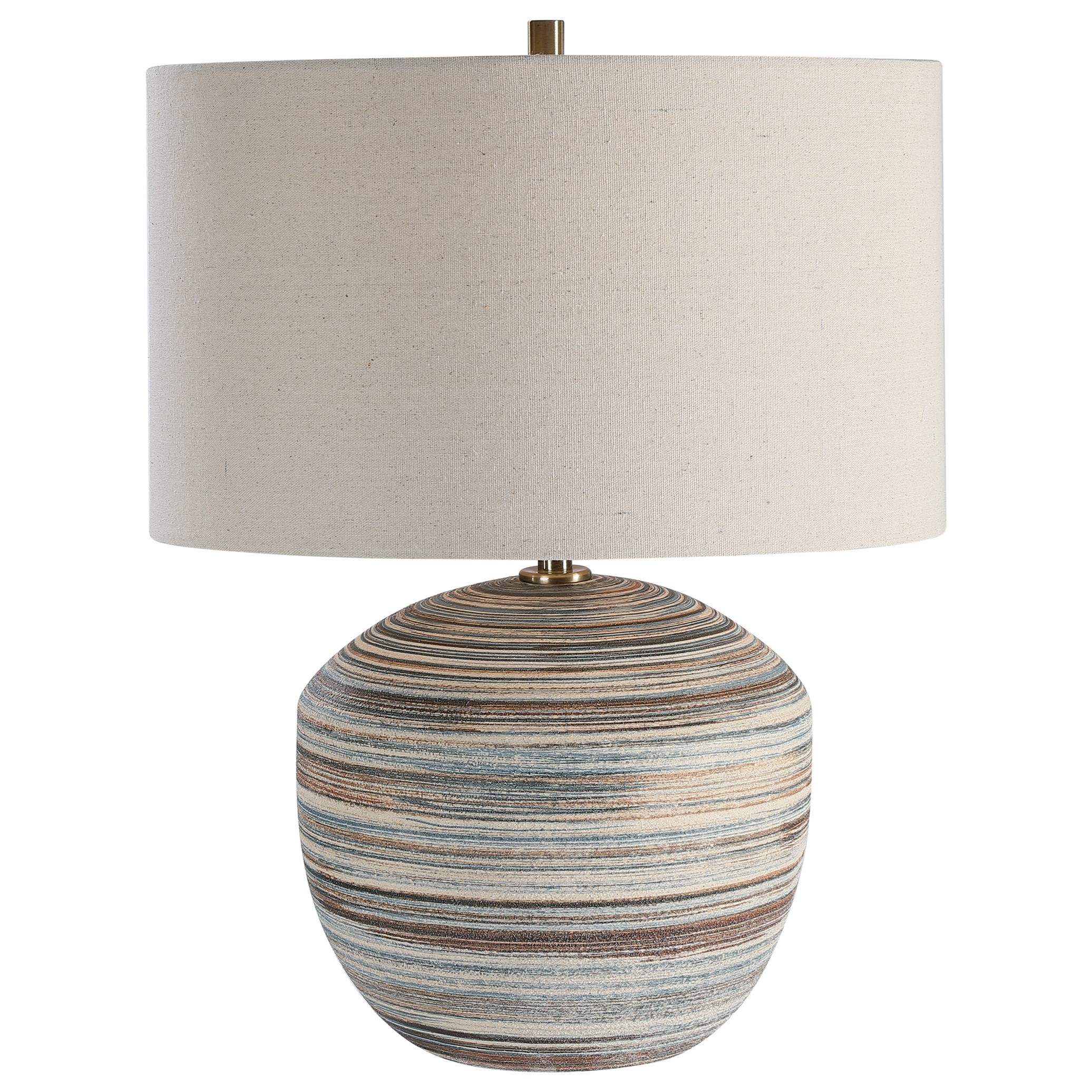 Uttermost Accent Lamps Prospect Striped Accent Lamp Wayside Furniture